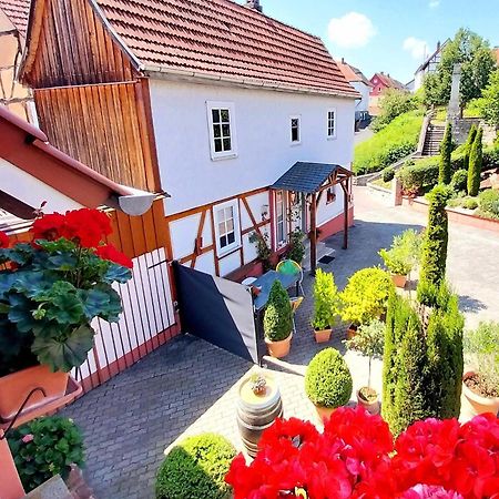 Hof Eckens - Ferienhaushaus Marie In Wildeck Bosserode Villa Buitenkant foto