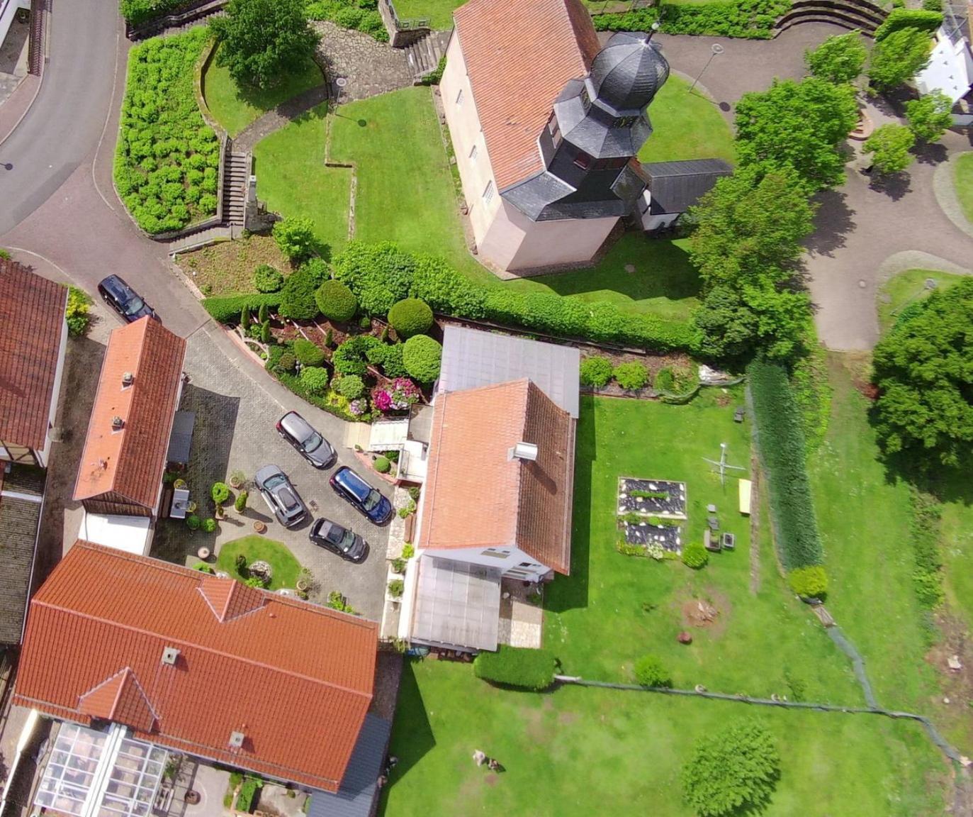 Hof Eckens - Ferienhaushaus Marie In Wildeck Bosserode Villa Buitenkant foto